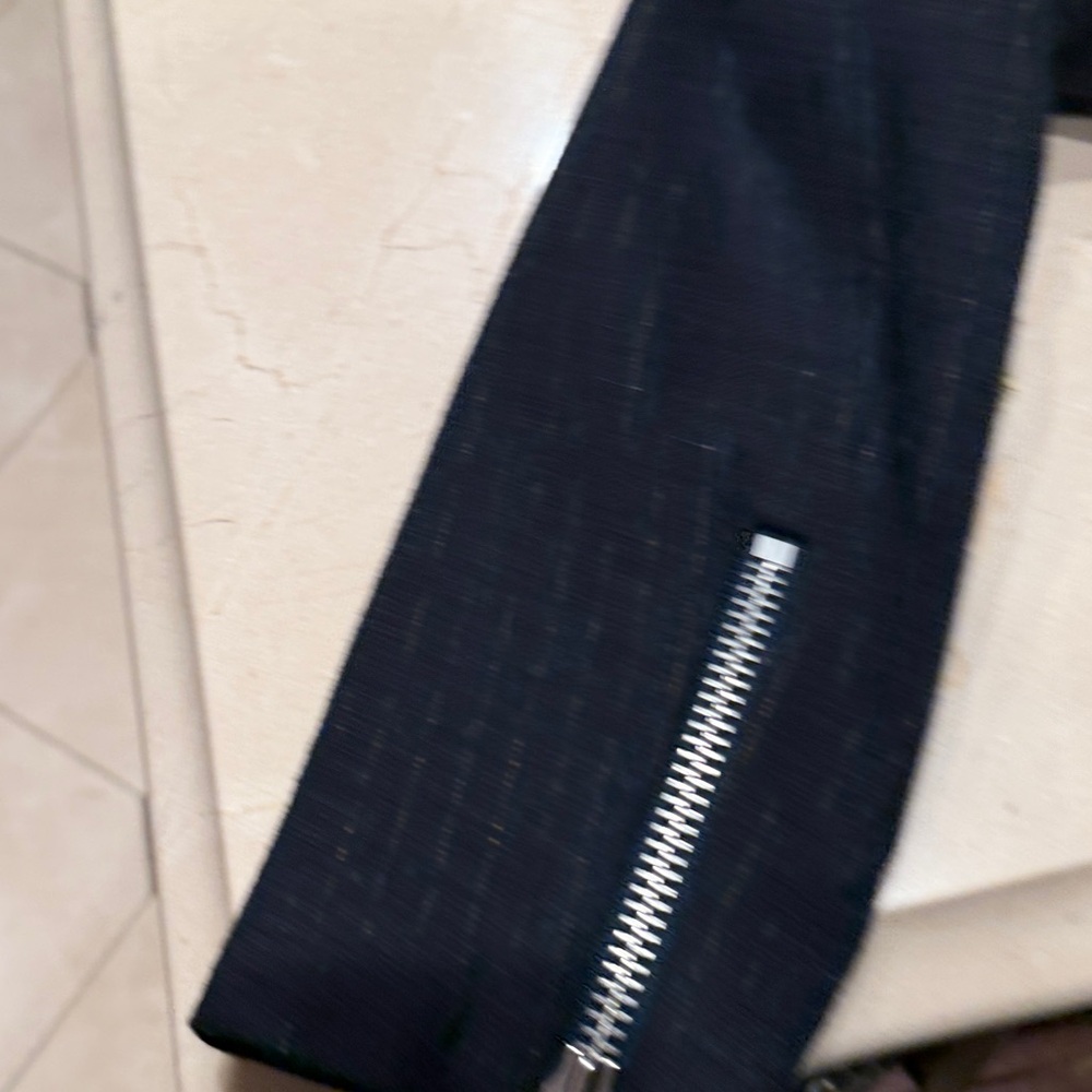 Veronica Beard Navy Asymmetrical Blazer - Picture 7 of 10
